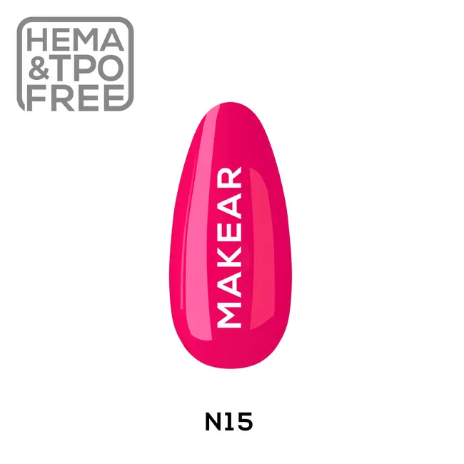 N15 Vernis à ongles gel UV Makear 8 ml