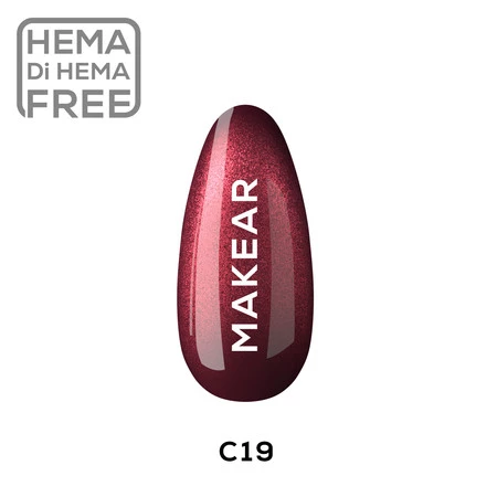 Vernis à ongles hybride C19 Makear 8 ml 