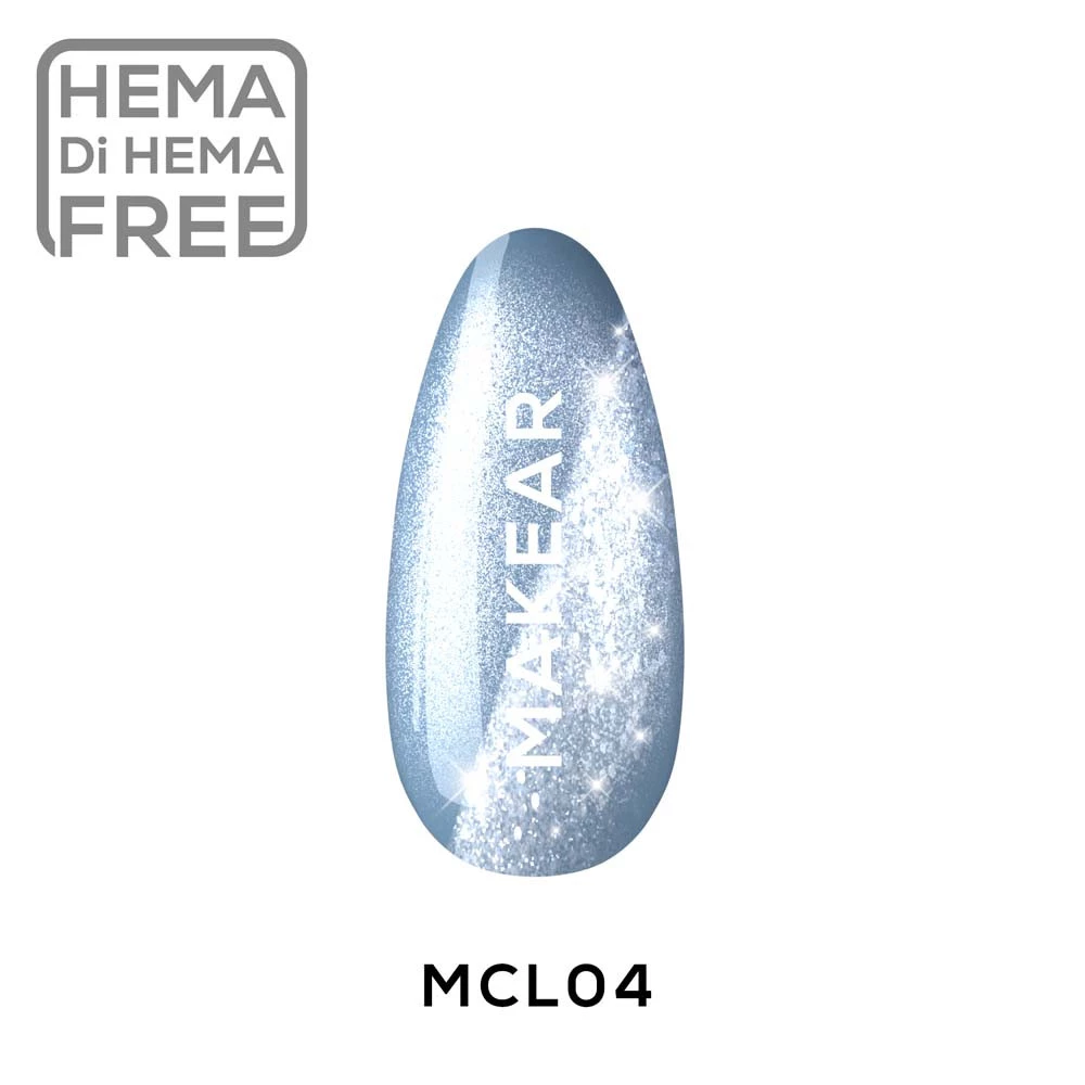 MCL04 Bleu Furry - Vernis gel UV Makear