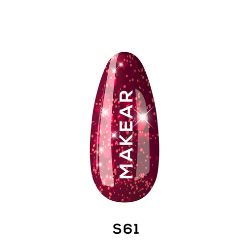S61 Cherry Star - UV Gel Polish Makear